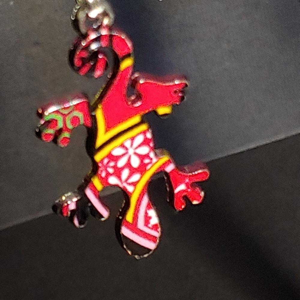 Gecko earrings - Picture 8 of 8